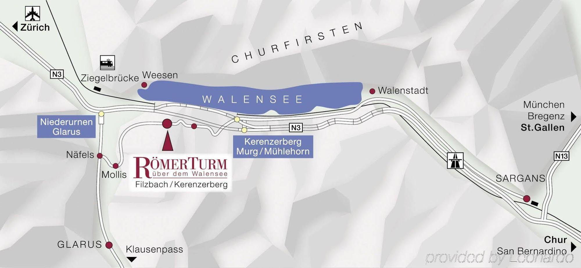 Seminar- & Erlebnishotel Roemerturm Filzbach Εξωτερικό φωτογραφία